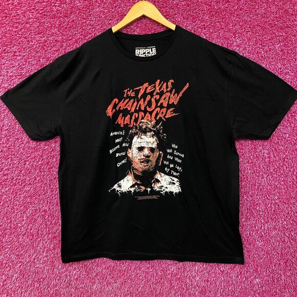 The Texas Chainsaw Massacre Leatherface Horror T-Shirt Size XL - Picture 1 of 4